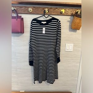 Striped Loft Sweater Dress